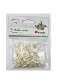 Titanum Koraliki pere�ki plastikowe kwiatki 14x11mm