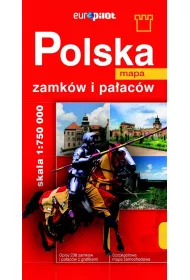 Polska mapa zamk�w i pa�ac�w Europilot 1:750 000
