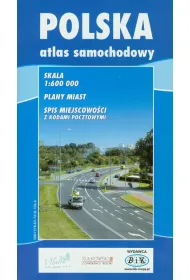 Atlas samochodowy Polska 1:600 000