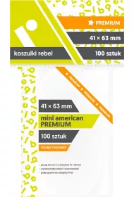 Rebel Koszulki Mini American Premium 41 x 63 mm 100 szt.