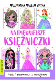 Malowanka maego smyka. Najpiknieszke ksiniczki