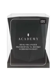 Interdruk Przybornik na biurko Academy Czarny