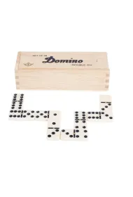 Domino Double 6 w drewnianym etui LONGFIELD Quint