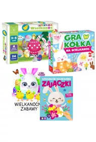 Pakiet: Loteryjka. Wielkanoc, Gra w k�ka na Wielkanoc, Wielkanocne kolorowanki. Zaj�czki, Wielkanocne zabawy