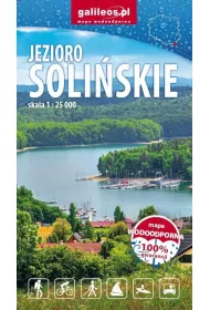 Mapa - Jezioro Soli�skie 1:25 000 mapa wodoodporna