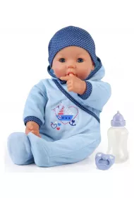 Lalka Hello Baby 46cm niebieska Bayer