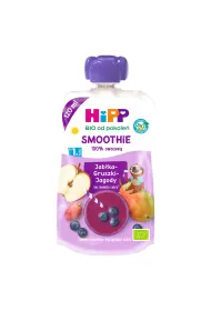 Hipp Smoothie Mus z owoc�w i sok�w po 1. roku jab�ka-gruszki-jagody 120 ml Bio