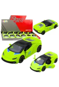 Samoch�d sportowy z nap�dem zielony 1:43 LeanToys