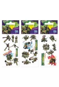 Sticker Boo Naklejka Turtles silver 6,6 x 18 cm