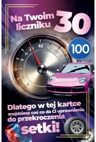 Yeku Karnet Prawo Jazdy 30 urodziny damskie