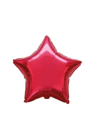 Godan Balon foliowy Gwiazda czerwona 48cm