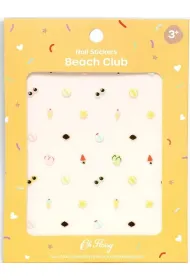 Oh Flossy! Naklejki na paznokcie dla dzieci Beach Club