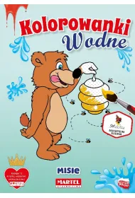Kolorowanka wodna. Misie