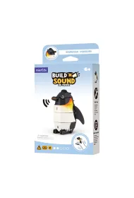 Puzzle 3D Buduj i s�uchaj Pingwin cesarski mierEdu