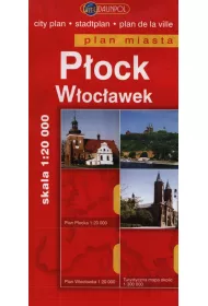 P�ock. Woc�awek. Plan miasta