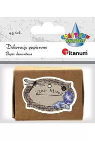 Titanum Dekoracje kartonowe notatki w pude�ku 45 szt.