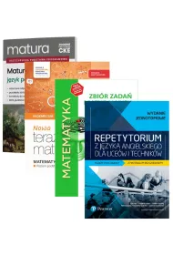 Pakiet Matura 2026: J�zyk polski. Matura ustna, Nowa Teraz matura. Matematyka. Vademecum. Poziom podstawowy, Matematyka. Zbi�r zada� maturalnych. Lata 2010-2025. Poziom podstawowy, Repetytorium z j. angielskiego. Poziom podstawowy z m. rozszerzonym