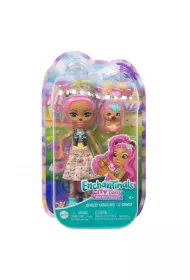 Enchantimals Hensley Hedgehog Lalka Je + figurka Spiney HKN13 Mattel