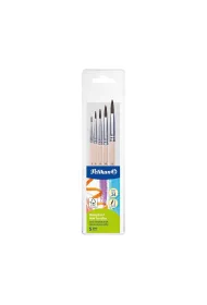 Pelikan Zestaw p�dzli S23 2/6/8/10/12 okr�g�e