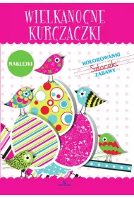 Wielkanocne kurczaczki - Wielkanocne kolorowanki