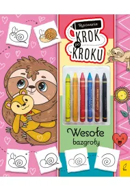 Rysowanie krok po kroku z kredkami. Weso�e bazgro�y