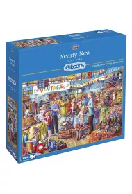 Puzzle 1000 el. Prawie nowe Gibsons