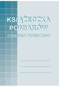 Michalczyk i Prokop Ksi��eczka pomiar�w ci�nienia t�tniczego M-910-5