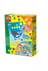 Figury geometryczne Zestaw do nauki wyklejania Ses Creative