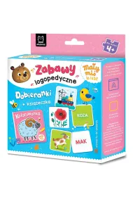 Ma�y mi� to lubi  Zabawy logopedyczne. Dobieranki   ksi��eczka
