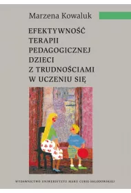 eBook Efektywno terapii pedagogicznej dzieci z trudnociami w uczeniu si pdf