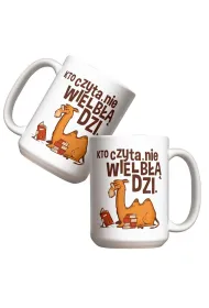 Molom Kubek - Kto czyta, nie wielb��dzi 440ml