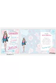Stamp Karnet Grande + koperta wz�r nr 03 Urodziny