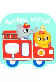Brum, brum, koloruj�! - W�z stra�acki