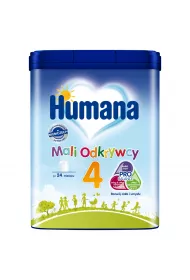 Humana 4 Mali Odkrywcy Produkt na bazie mleka po 24. miesicu 650 g