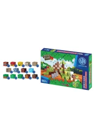 Zestaw klock�w�magnetycznych Astrafun Pixel One Farma 96 szt.