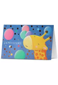 Pan Dragon Zaproszenie Uniwersalne 5 szt.