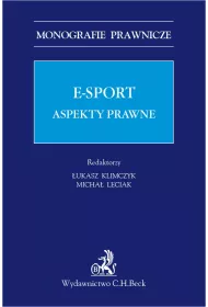 eBook E-sport. Aspekty prawne pdf