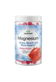 Swanson Cytrynian magnezu – arbuz suplement diety 120 szt.