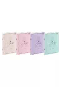 Interdruk Zeszyt A5 Academy Pastel kratka 60 kartek 10 szt.