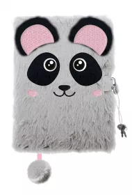 St. Majewski Pami�tnik z k��dk� 3D w�ochacz A5 Bambino Premium Panda 96 kartek