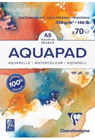 Clairefontaine Blok A5 akwarelowy aquapad 300g 70ark