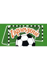 Henry Zaproszenie Pi�ka no�na 5 szt.
