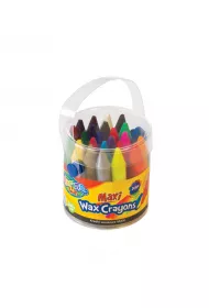 Patio Kredki �wiecowe Maxi w wiaderku Kids 24 szt.