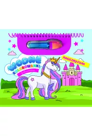 Jednoro�ce. Wodne kolorowanki. Magiczny pisak