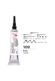 Rosa Farba akrylowa konturowa universal gray 20ml