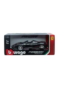 Bburago model laferrari aperta black 1:24