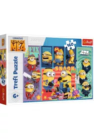 Puzzle 160 Minionkowa rado TREFL