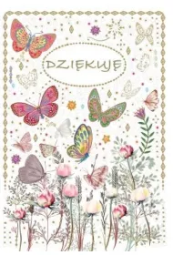 Kartka okolicznociowa Dzikuj