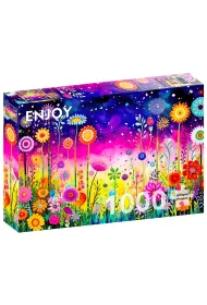 Puzzle 1000 P�atki kwiat�w Enjoy