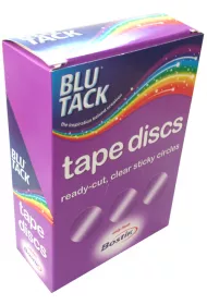 Kr��ki klej�ce bezbarwne Tape Discs